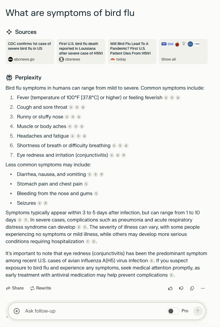 Healthcare Perplexity